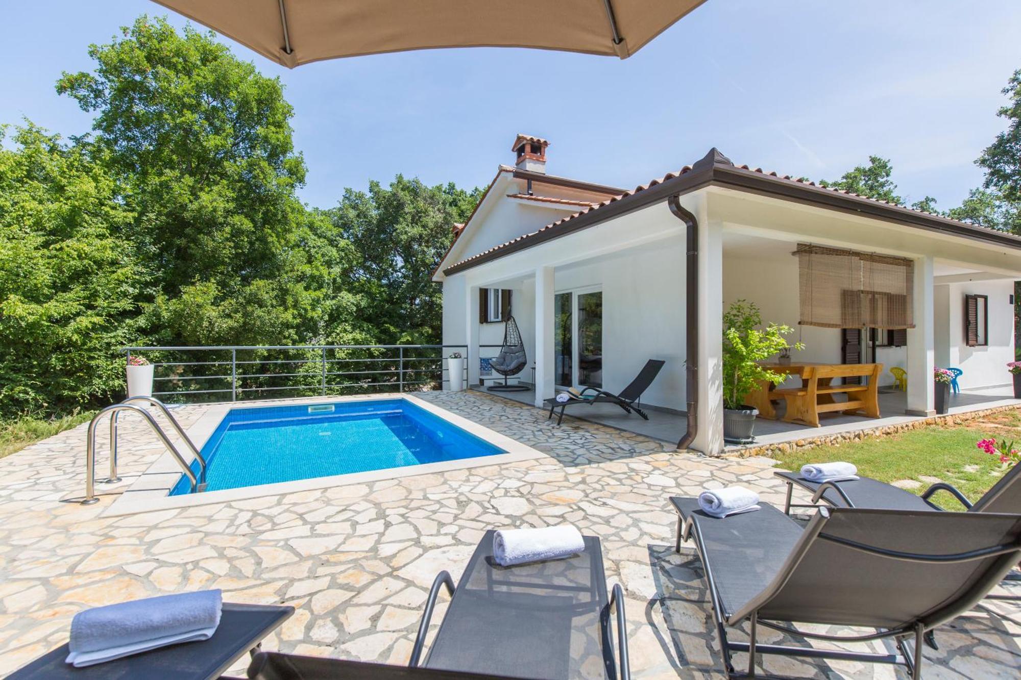 Holiday Home Rea Лабин Экстерьер фото